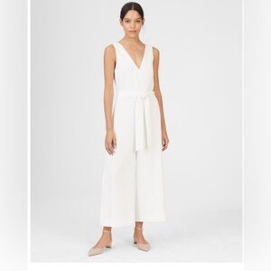 Club Monaco White Akinya Jumpsuit